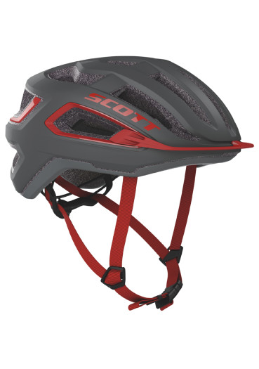 detail Cyklistická helma Scott Helmet Arx (CE) Dark Grey/Red
