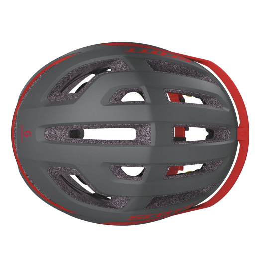 detail Cyklistická helma Scott Helmet Arx (CE) Dark Grey/Red