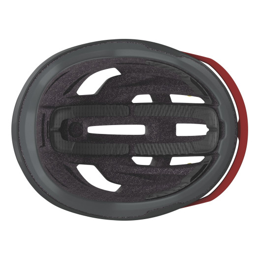 detail Cyklistická helma Scott Helmet Arx (CE) Dark Grey/Red