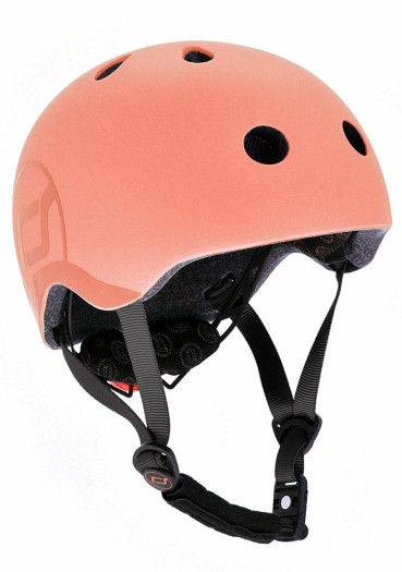 detail Dětská helma Scootandride Helma Broskvová S/M