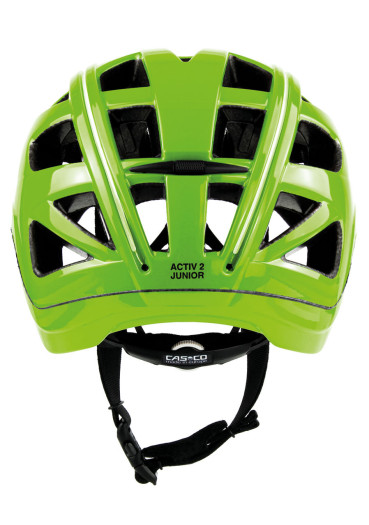 detail Dětská cyklistická helma Casco Activ 2 Junior Green