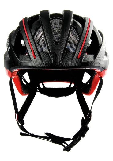detail Cyklistická helma Casco Cuda 2 Strada Black-Red Structure