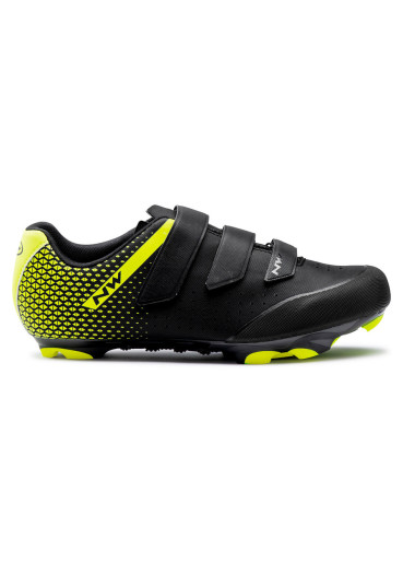 detail Cyklistické tretry Northwave Origin 2 Black/Yellow Fluo
