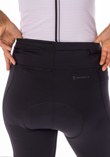 detail Dámské cyklistické kraťasy Scott Shorts W's Endurance 10 +++ Blck/Dk Grey