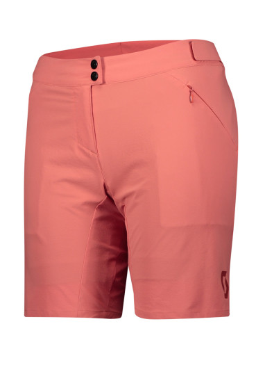 detail Cyklistické kraťasy Scott Shorts W's Endurance ls/fit w/pad brick red