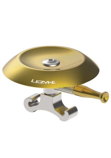 detail Zvonek Lezyne classic shellow brass bell silver