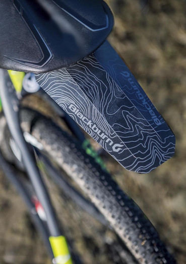 detail Blackburn Barrier Seat Fender zadní blatník