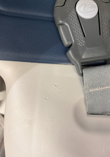 detail Author Bubbly Maxi Plus FF cyklo sedačka (bílá/modrá)