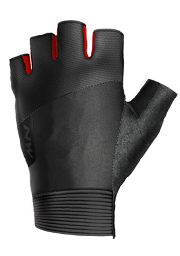 detail Cyklistické rukavice Northwave Extreme Short Fingers Glove Black/Red