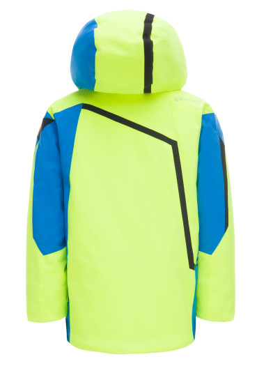 detail Dětská bunda Spyder Mini Challenger žlutá/modrá