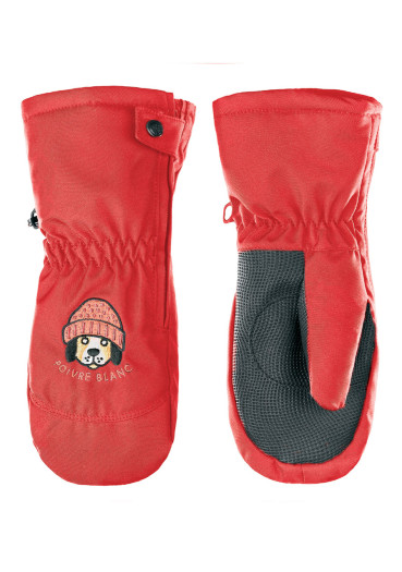 detail Dětské rukavice POIVRE BLANC W17-0973-BBBY Ski Mittens SCARLET RED