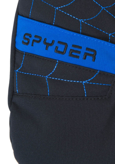 detail Dětské rukavice Spyder Boy's Overweb Mitten Black/Blue