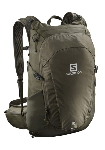 detail Turistický batoh Salomon TRAILBLAZER 30 Martini Ol/Olive Nigh/Ebo