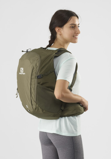 detail Turistický batoh Salomon TRAILBLAZER 30 Martini Ol/Olive Nigh/Ebo