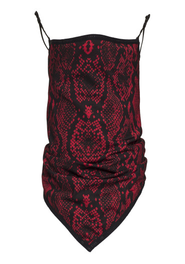 detail Nákrčník Goldbergh Marf Red Python