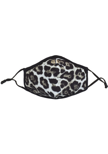 detail Rouška Goldbergh Loes mask Leopard