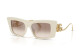náhled Sluneční brýle Dolce & Gabbana DG4510 33129451 Krémová/Čirá gradient hnědá zrcadlová