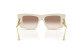 náhled Sluneční brýle Dolce & Gabbana DG4510 33129451 Krémová/Čirá gradient hnědá zrcadlová