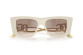 náhled Sluneční brýle Dolce & Gabbana DG4510 33129451 Krémová/Čirá gradient hnědá zrcadlová