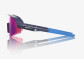náhled Dětské sluneční brýle 100% Slendale YOUTH Satin Storm Metallic - Purple Mirror Lens