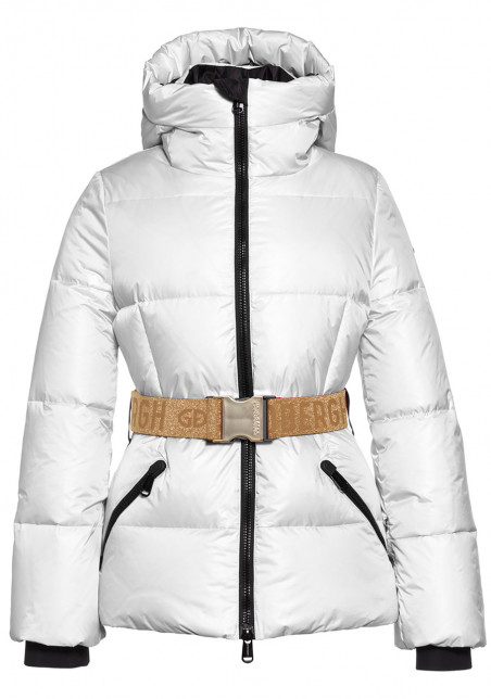 detail Dámská bunda Goldbergh Snowmass Ski Jacket White