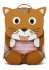 detail Dětský batoh Affenzahn Large Friend Cat- brown