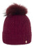 detail Dámská čepice Granadilla Seigner Fur Beanie 066 Bordeaux