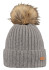 detail Dámská čepice Barts Augusti Beanie Heather Grey