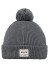 detail Pánská čepice Barts Arkade Beanie Dark Heather