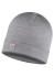 detail Čepice Buff 111170.933.10 Merino Heavyweight Beanie Solid Light Grey