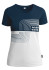 detail Dámské triko Martini Alpine Lady Da True Navy/White