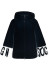 detail Dámský kabát High Society Eden faux fur jacket 5000 black/white