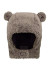 detail Barts Noa Balaclava Misty Brown