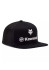 detail Kšiltovka Fox Yth X Kawi Snapback Hat Black