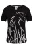 detail Dámské tričko Sportalm 1852510666 Black