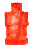 detail Dámská vesta Goldbergh Fabienne Bodywarmer Orange