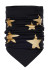 detail Dámský nákrčník Goldbergh Starlight Neckwarmer Black/Gold