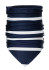 detail Dámský nákrčník Goldbergh Fluide Neckwarmer Breton Stripe Blue/Cream