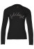 detail Dámské triko Goldbergh Classic Long Sleeve Tee Black