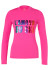 detail Dámské triko Goldbergh Le Coeur Long Sleeve Tee Passion Pink