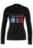 detail Dámské triko Goldbergh Le Coeur Long Sleeve Tee Black