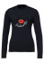 detail Dámské triko Goldbergh Bisou Long Sleeve Tee Black
