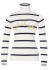 detail Dámský svetr Goldbergh Mimi Long Sleeve Knit Sweater Breton Stripe Cream/Blue