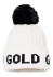 detail Dámská zimní čepice Goldbergh Hodd Beanie Cream/Black