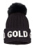 detail Dámská zimní čepice Goldbergh Hodd Beanie Black