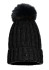 detail Dámská zimní čepice Goldbergh Una Beanie Black