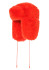 detail Dámská čepice Goldbergh Cher Fluffy Aviator Hat Orange