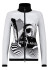 detail Dámský svetr Newland N4 6527/108 Lady Full Zip Black/White