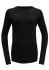 detail Dámské triko Devold Expedition Merino 235 Shirt W Black