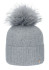 detail Dámská čepice Granadilla Danton Fur, Beanie 004 Pearl Grey